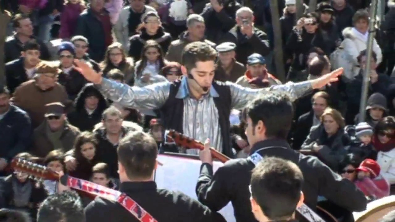 Festa di Sant'Antuono 2012 a Macerata Campania (Caserta) - Le Battuglie di Pastellessa