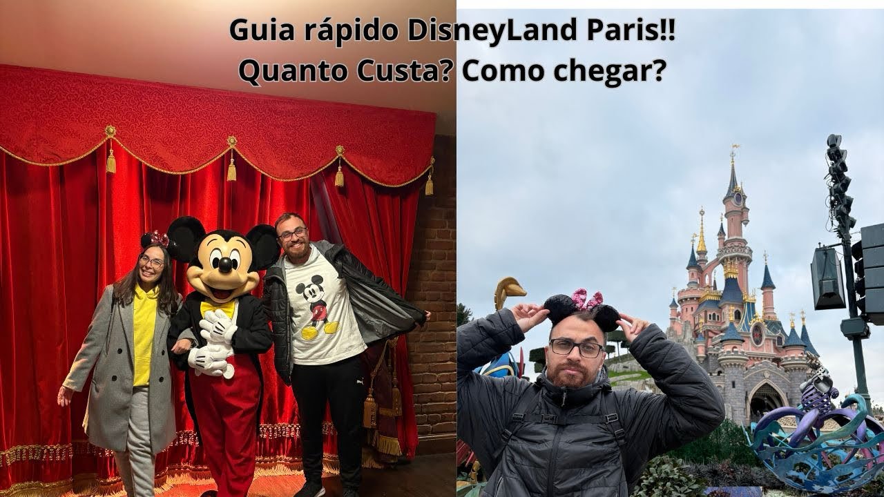 Guia R&aacute;pido Disneyland Paris ✨ Dicas, Valores, Como Chegar e Mapa do Parque