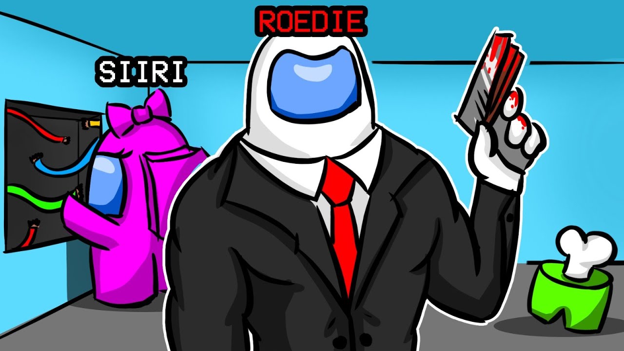 IK BODYGUARD SIIRI ALS IMPOSTOR IN AMONG US! Maar ik deed een oepsie...