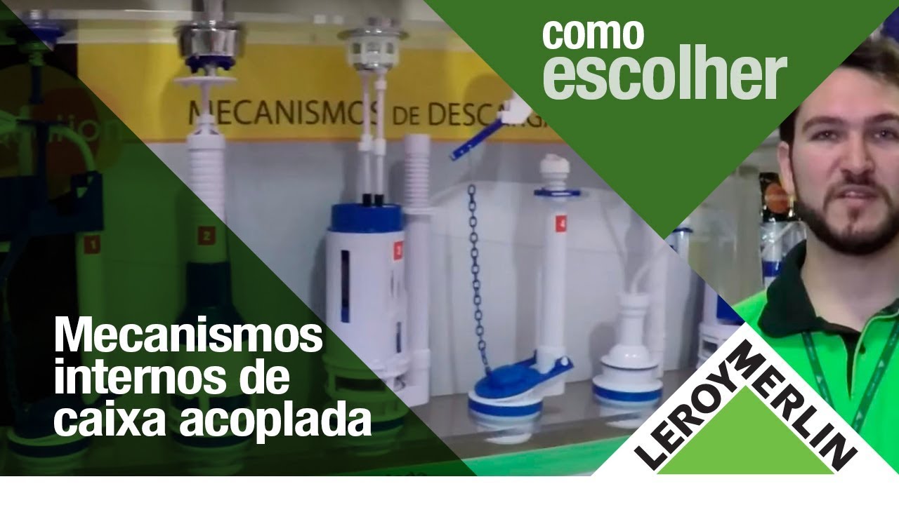 Como Escolher Mecanismos Internos de Caixa Acoplada | Leroy Merlin