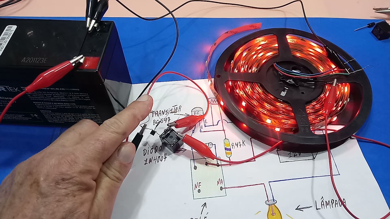 LDR SENSOR. Sensor para acionar lâmpadas