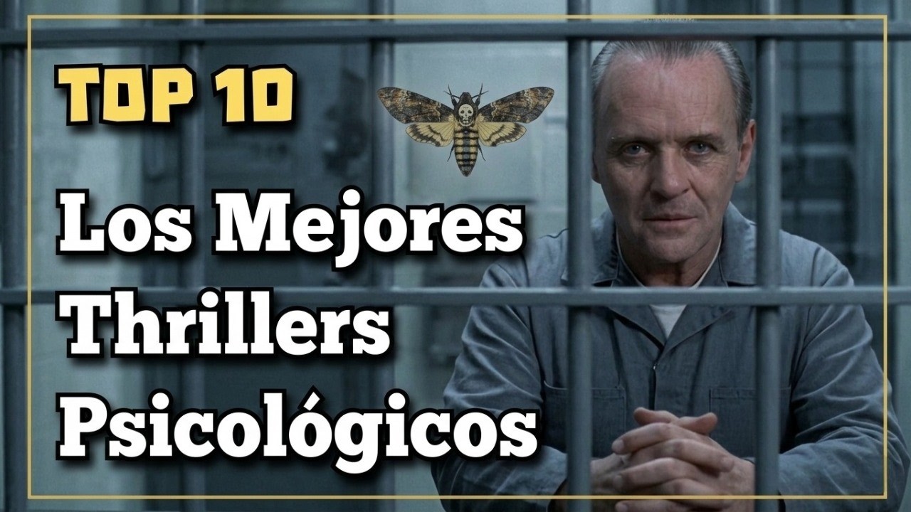 Los 10 mejores THRILLERS PSICOLÓGICOS de la historia