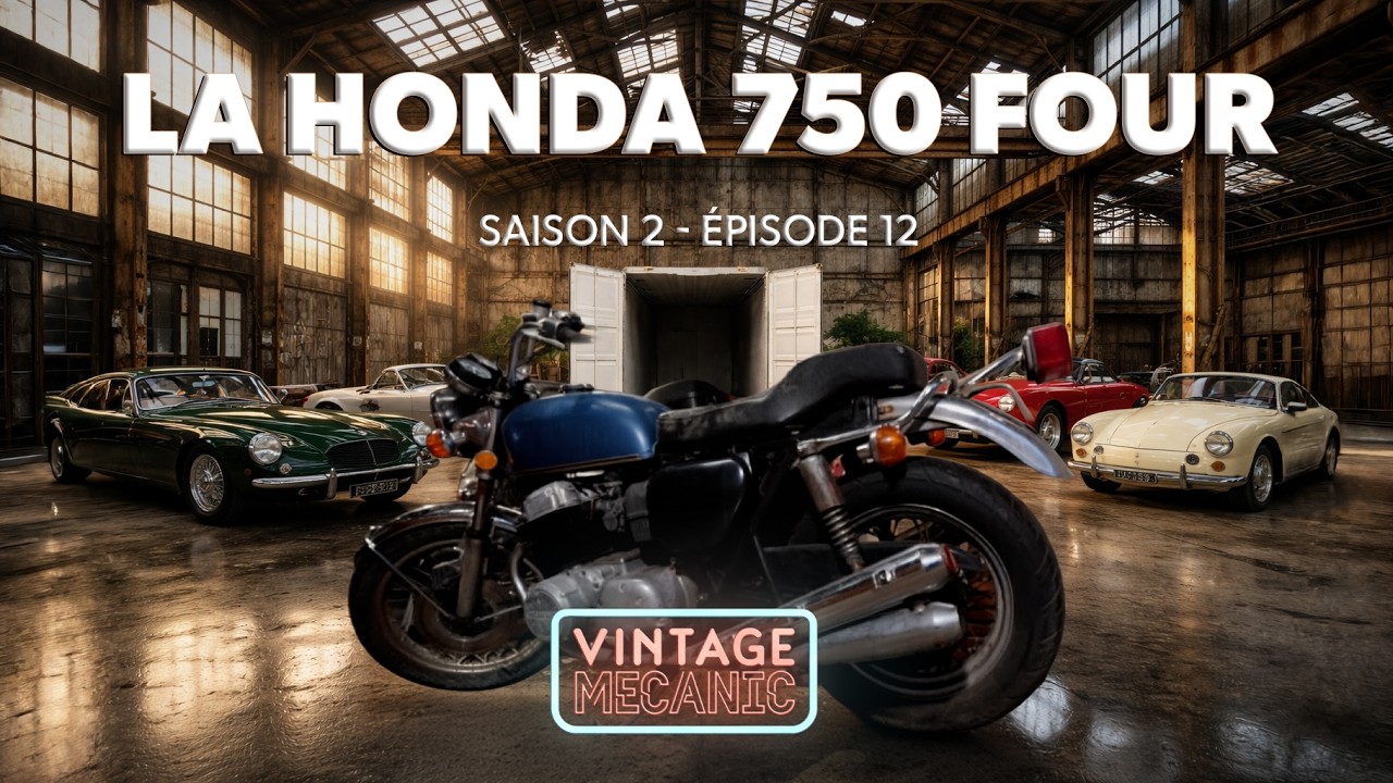 VINTAGE MECANIC : LA HONDA 750 FOUR