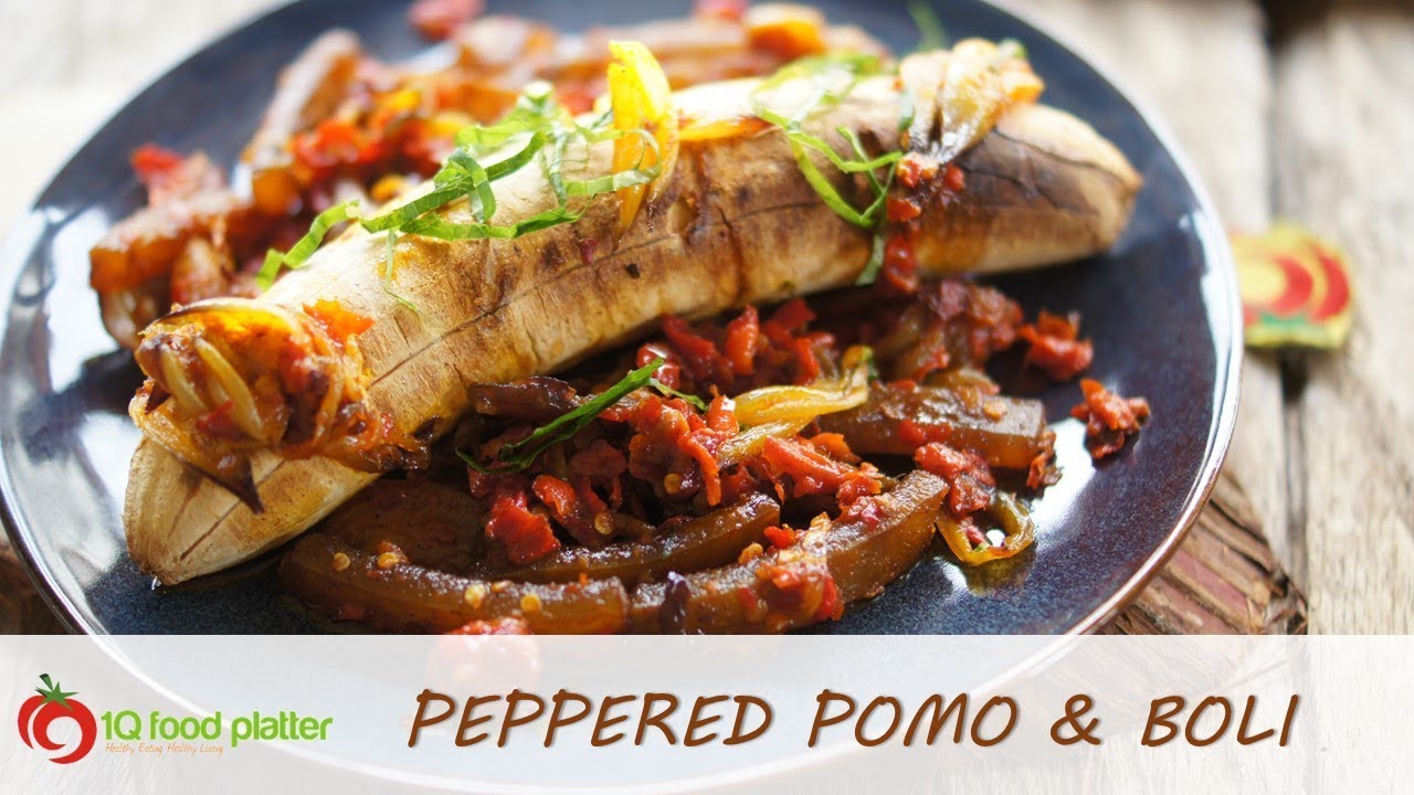Peppered Pomo & Boli | 1QFoodplatter