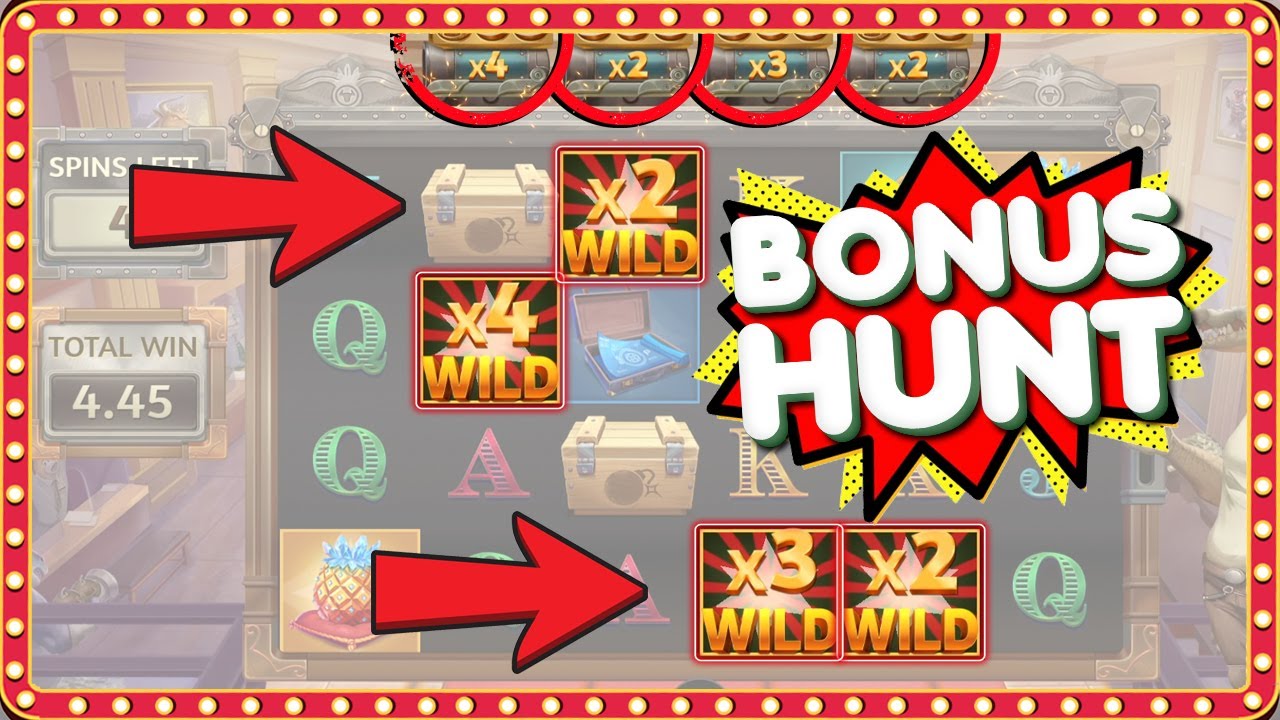 It's BONUS HUNT Time! 12 Online Slots!