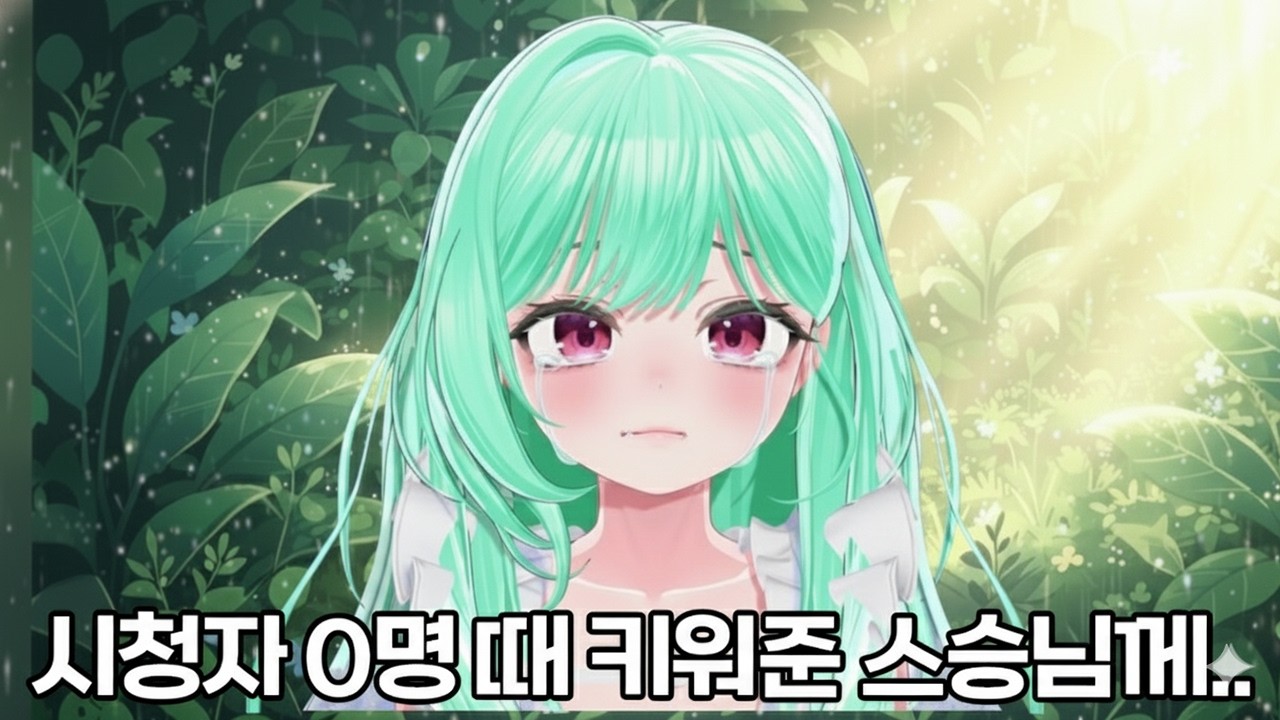 시청자 0명 버튜버가 대기업에 합격 후 찾은 한 사람