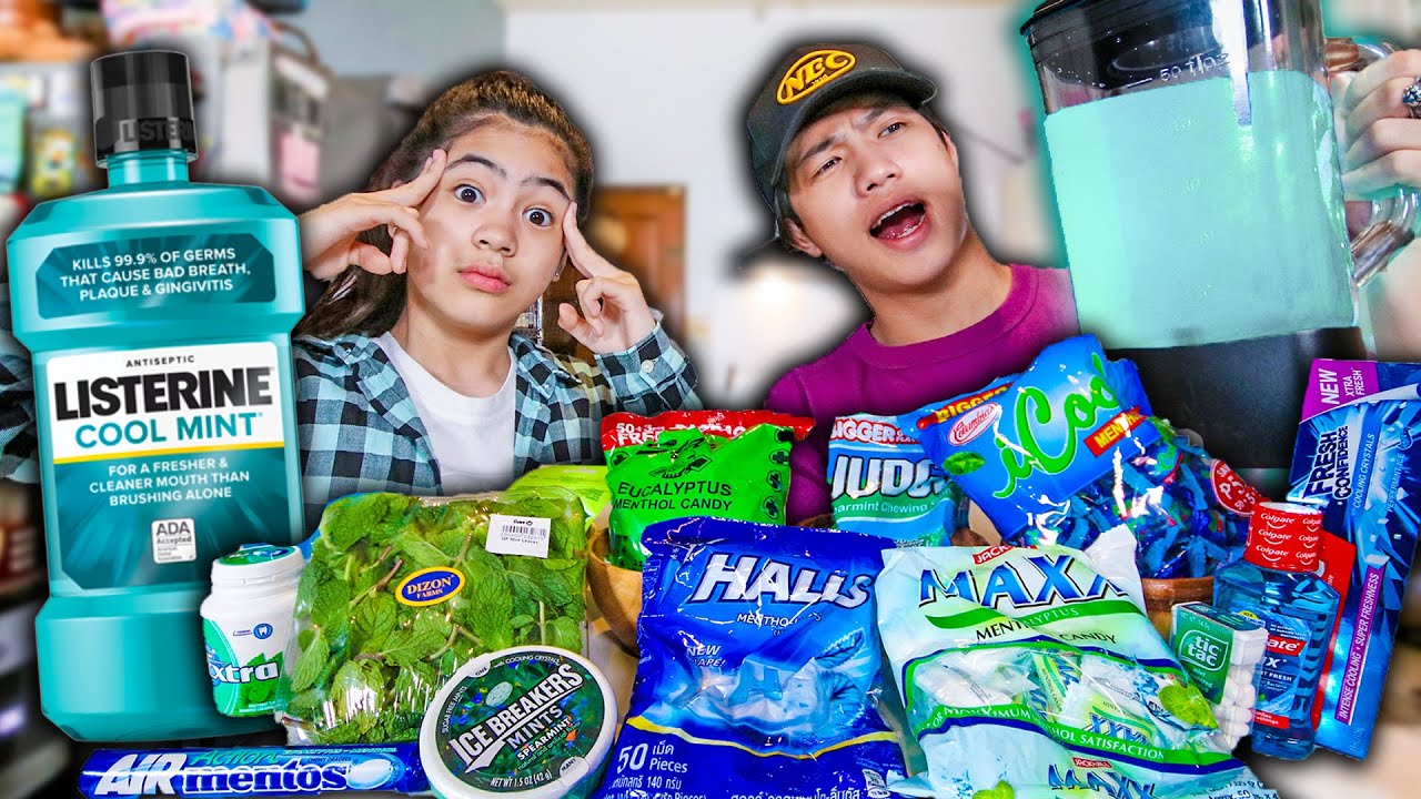 Drinking The MINTIEST DRINK In The World! (WOW) | Ranz and Niana