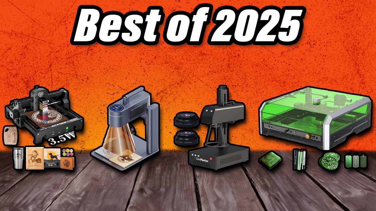 8 najlepszych grawerek laserowych 2026 &ndash; niedrogie, przenośne, precyzyjne i z podw&oacute;jnym laserem!