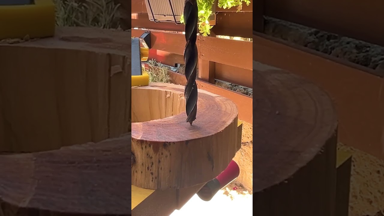 Handmade cozy natural wood lamp 💡