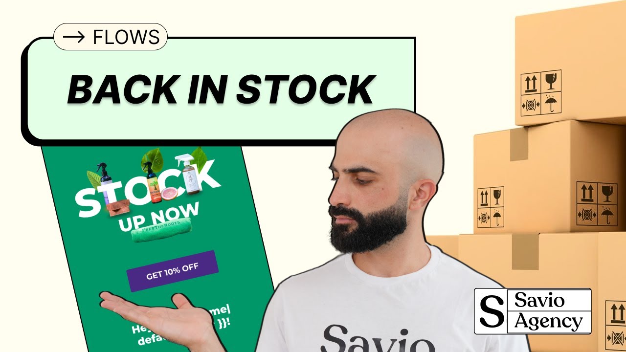 How To Setup Back In Stock Email In Klaviyo | Full eCommerce Tutorial
