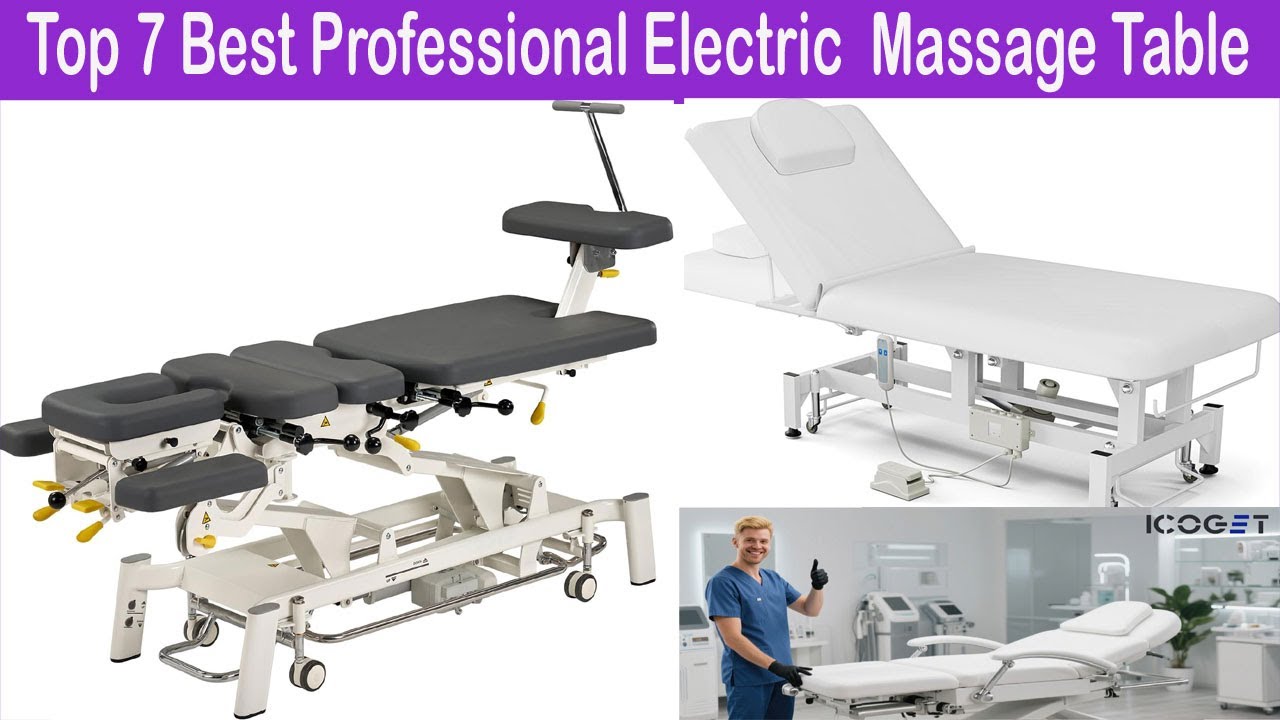 Top 7 Best Professional Electric Massage Table! Reviews & Buying Guide!