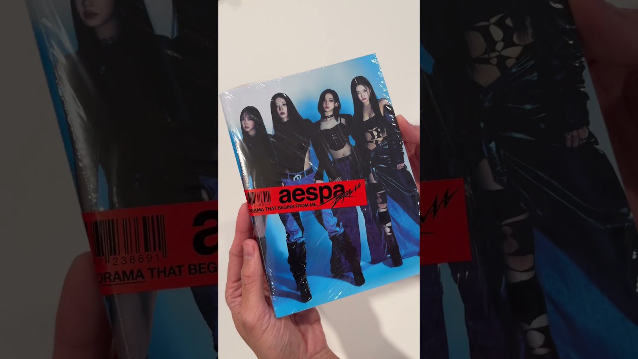 unboxing aespa&rsquo;s drama warner music japan exclusive albums from @TeresasToyStore ! #aespa