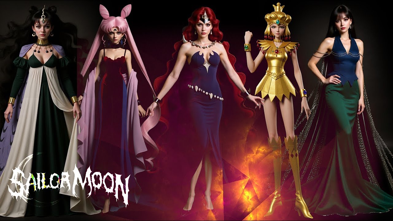 Sailor Moon - The villains' choreography (AI)