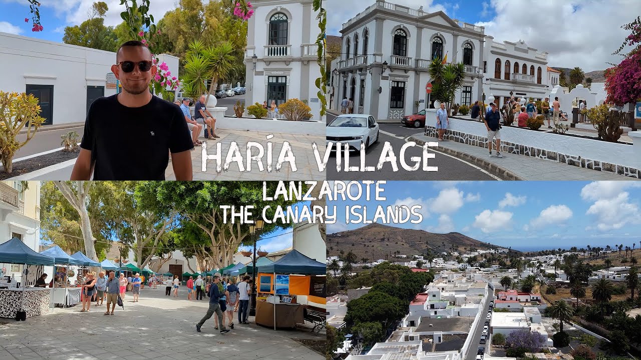 Har&iacute;a Village in Lanzarote, The Canary Islands.