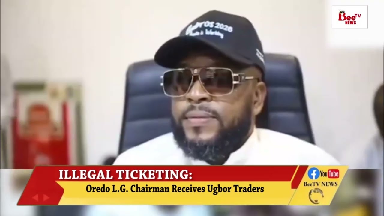 Oredo L.G. Chairman Receives Ugbor Traders.
