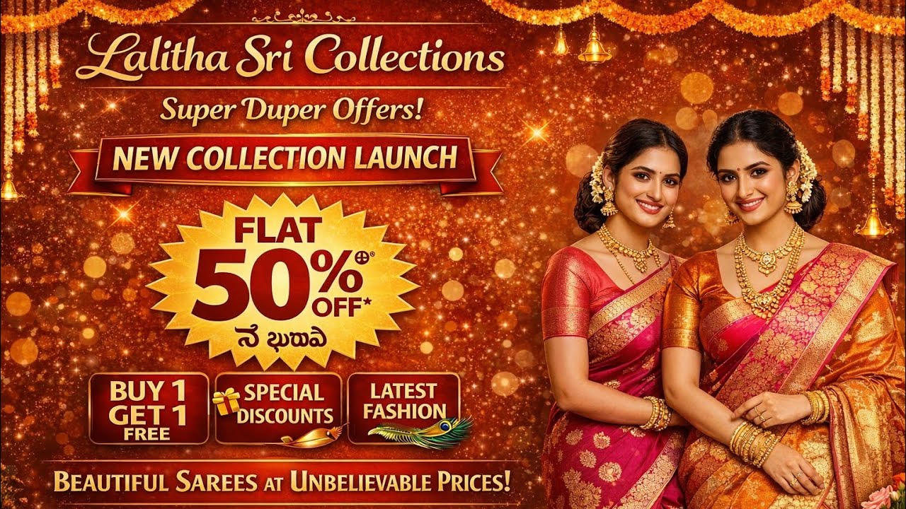 Lalitha Sree Sarees | Buy Latest Silk, Cotton & Party Wear Sarees Online | Wholesale Saree..