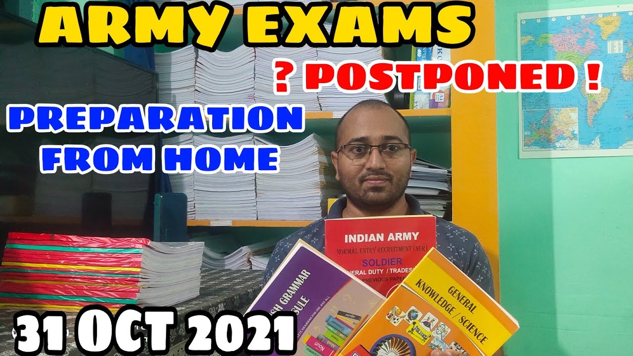ARMY EXAM 31 OCT 2021, WHY DELAY IN EXAMS OF ARMY, ARMY EXAMS POSTPONMENT REASON, HOW TO PREPARE#acc