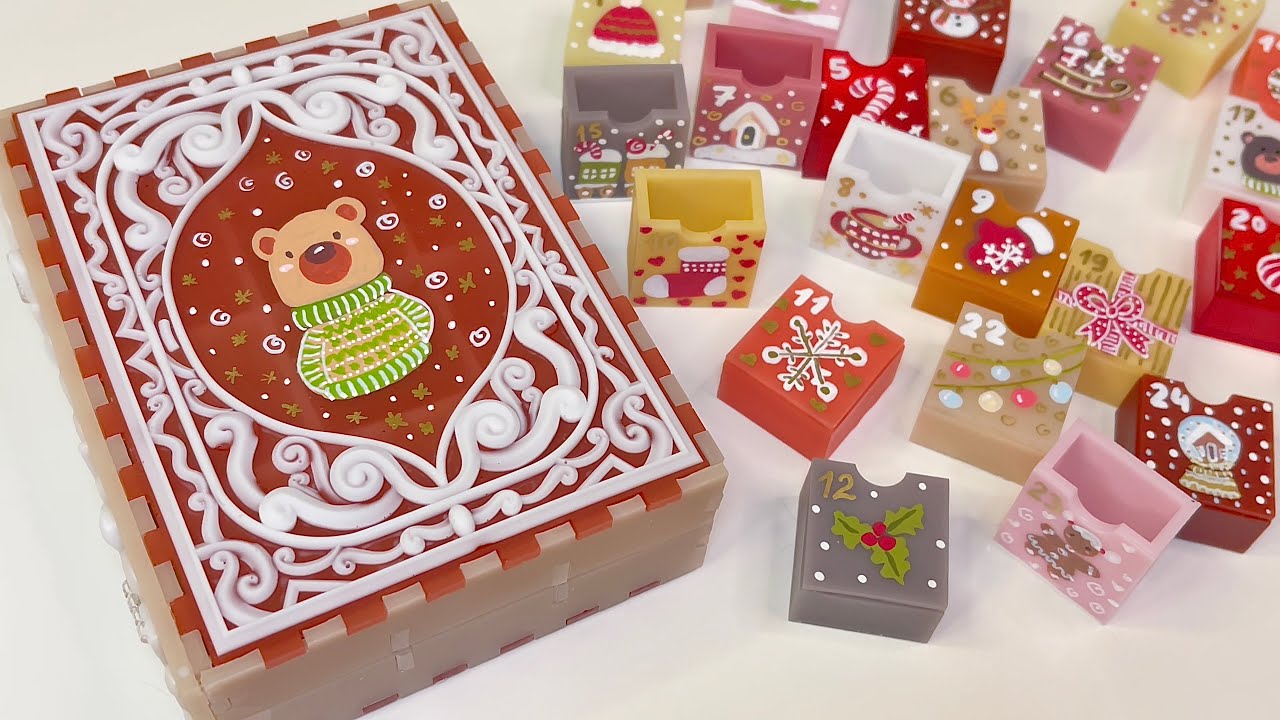 Resin Advent Box for 2026 Christmas! A magical project!