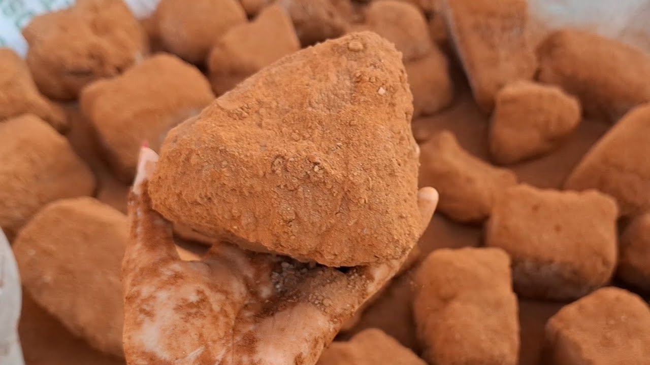 Pure Red dirt floor crumbling satisfying