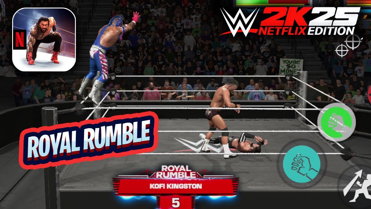 WWE 2K25 Mobile New Royal Rumble Gameplay (iOS, Android) -  Part 14