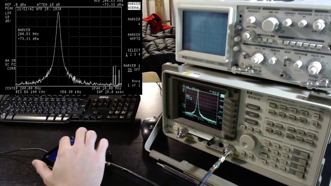 Episode 15: HackRF as a noise source/jammer