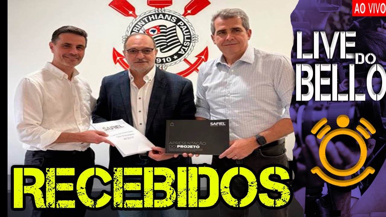 PRESIDENTE DO CORINTHIANS E ROMEU TUMA RECEBEM OFICIALMENTE O PROJETO SAFIEL NO PARQUE S&Atilde;O JORGE