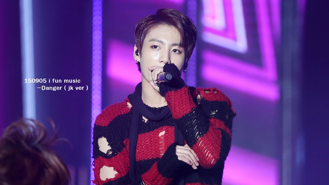 150905 i fun music- Danger (jk)