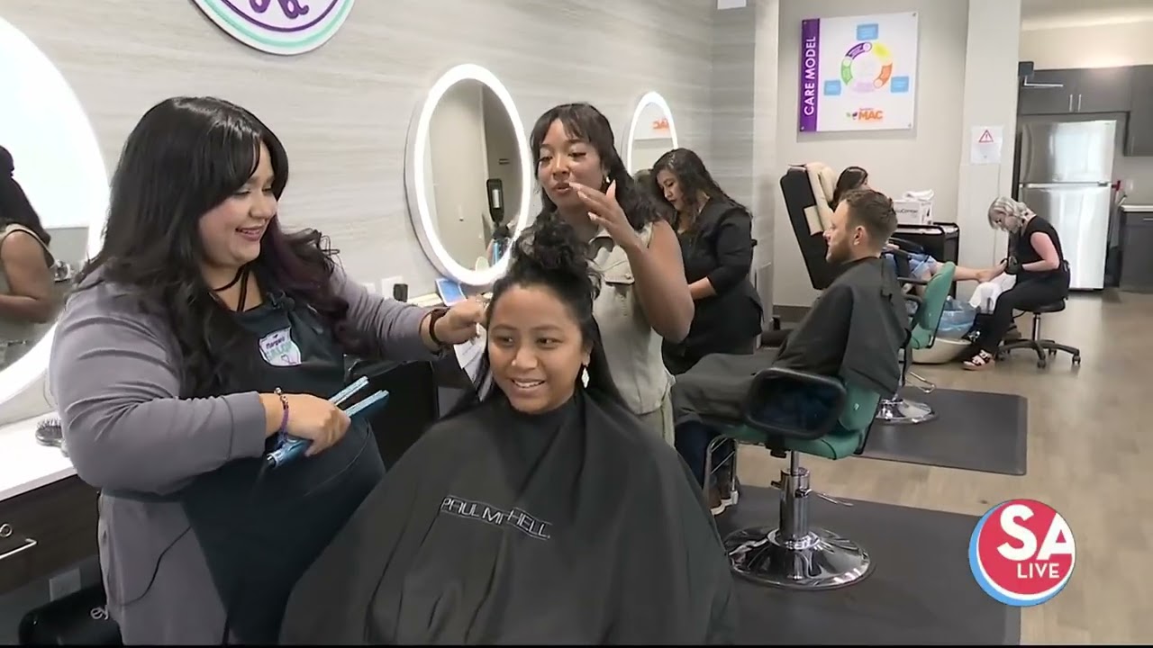 KSAT's SALive features the most inclusive salon in the U S    Morgan’s Salon now offering hair color