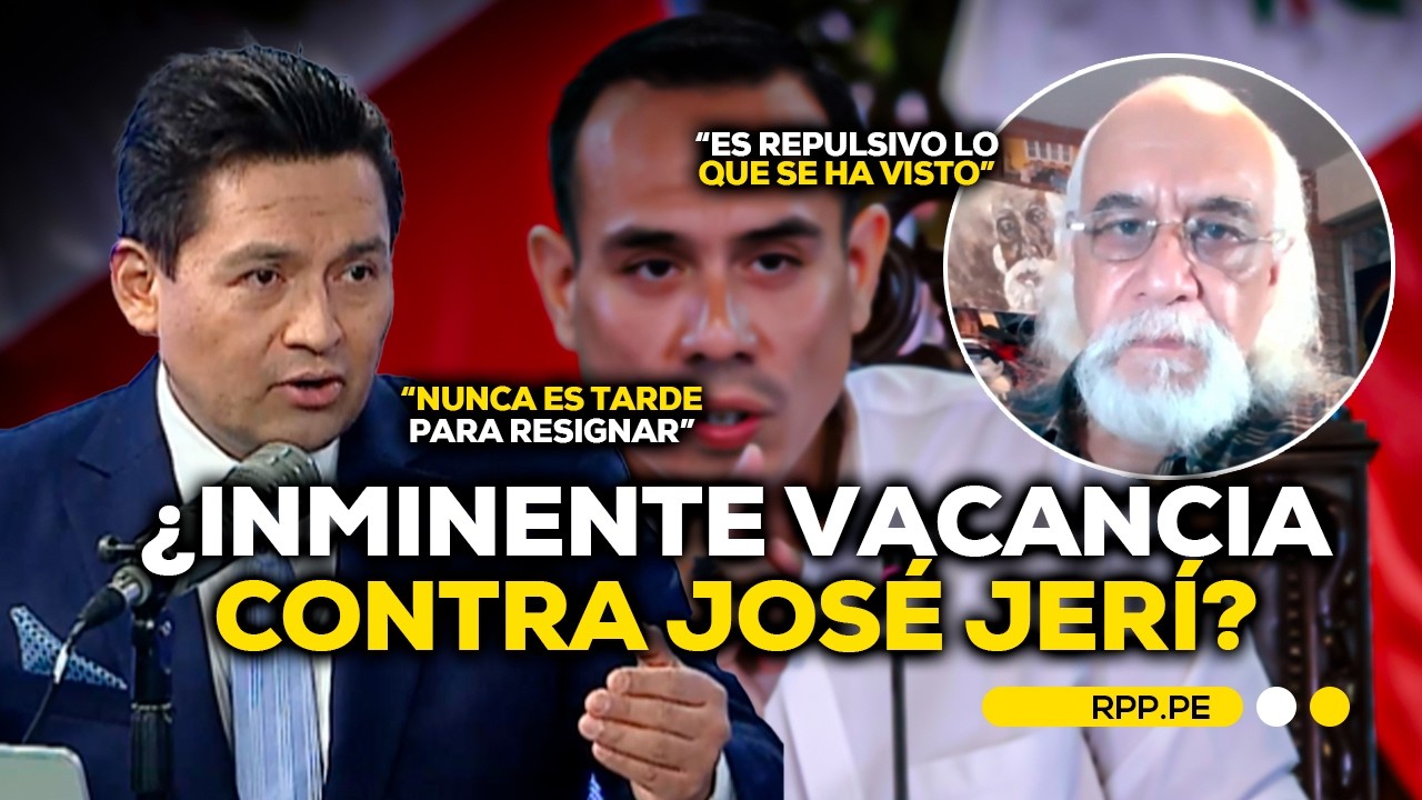 🔴👉¿CUÁL SERÁ EL DESTINO DE JOSÉ JERÍ TRAS CONVOCARSE PLENO EXTRAORDINARIO? #ADNRPP