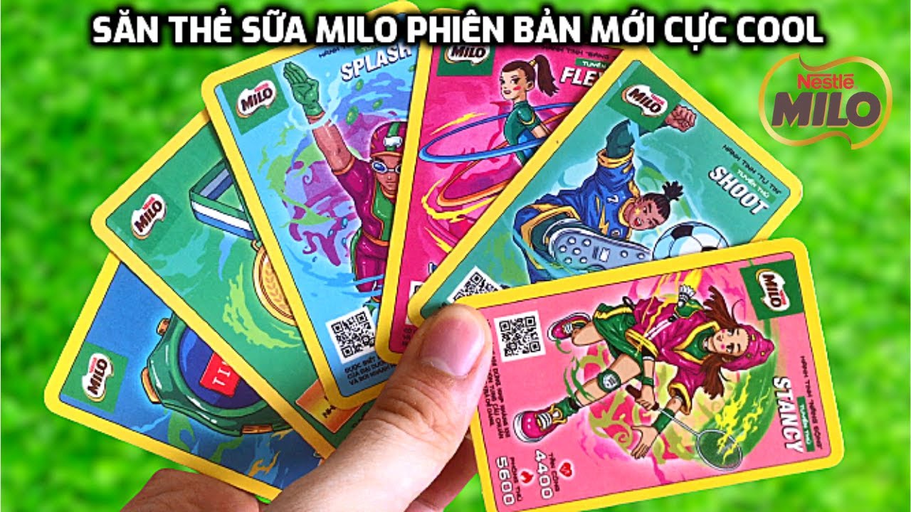 Sữa Milo Phi&ecirc;n Bản Mới C&oacute; G&igrave; Hot - Săn Thẻ Cực Cool Đổi Qu&agrave; Cực Ngầu