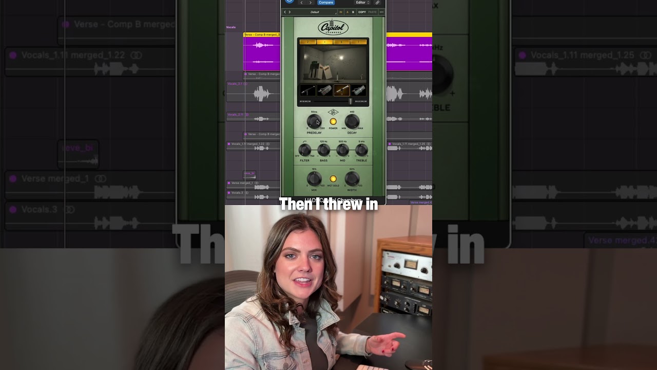 Great vocal production helps tell the story of a song...