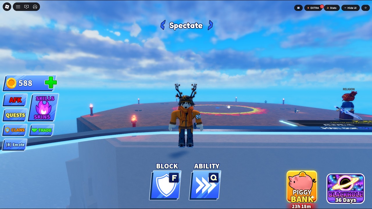 Beginner's Luck?! | Roblox Blade Ball