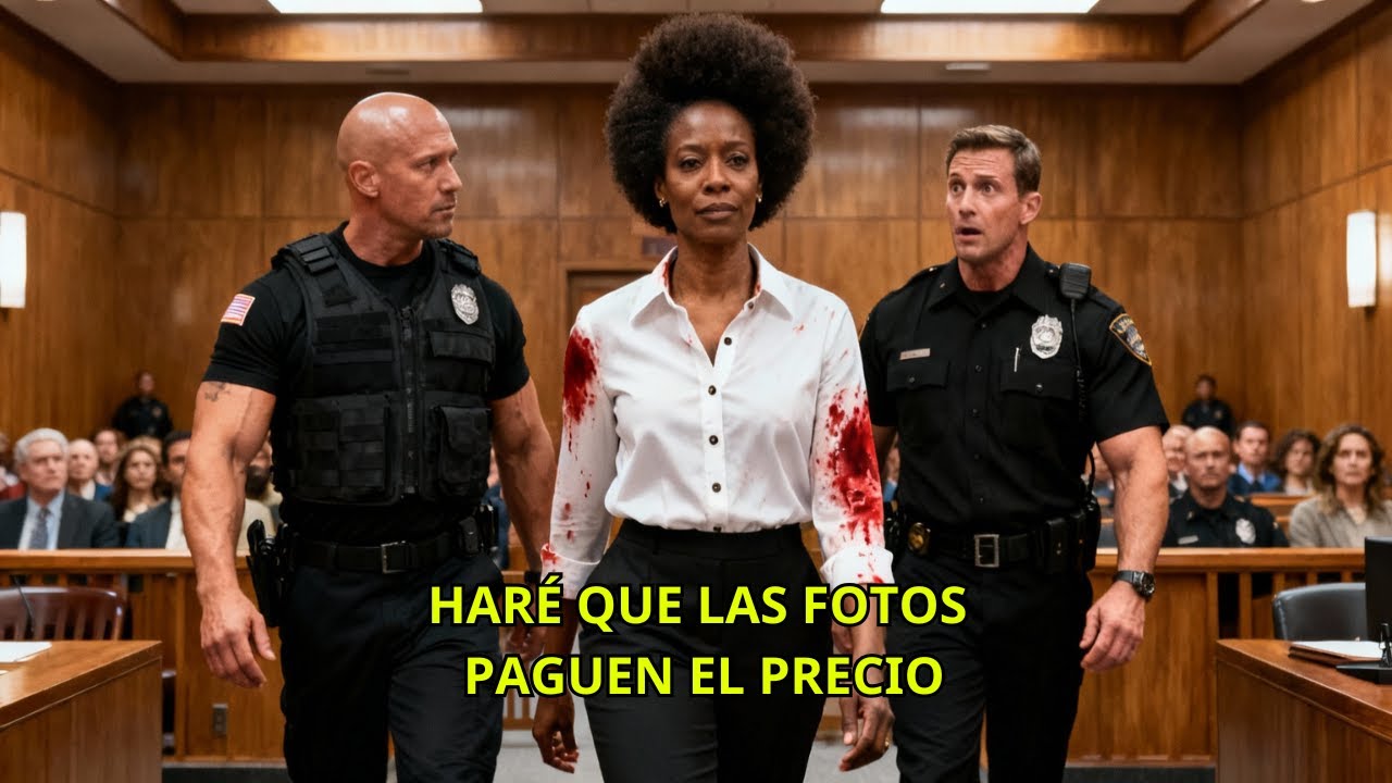 La policía disparó 3 balas contra una jueza negra — minutos después, ella entra al tribunal y...