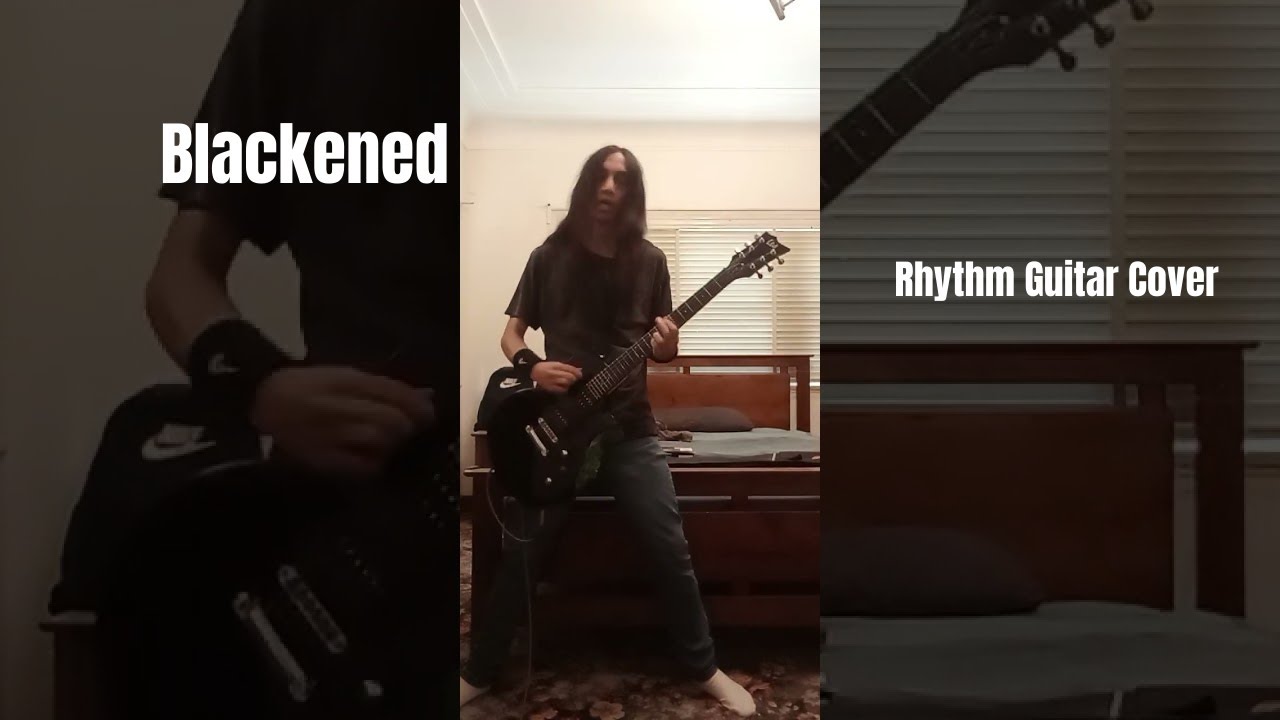 Blackened - Metallica (Rhythm Guitar Cover by Benjamin Asbury)
