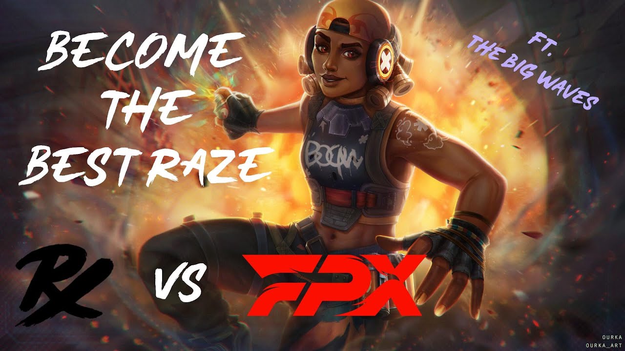 Learn to CARRY as RAZE | Pro VOD Review | PRX Jinggg & FPX Zyppan | ft. THE BIG WAVES
