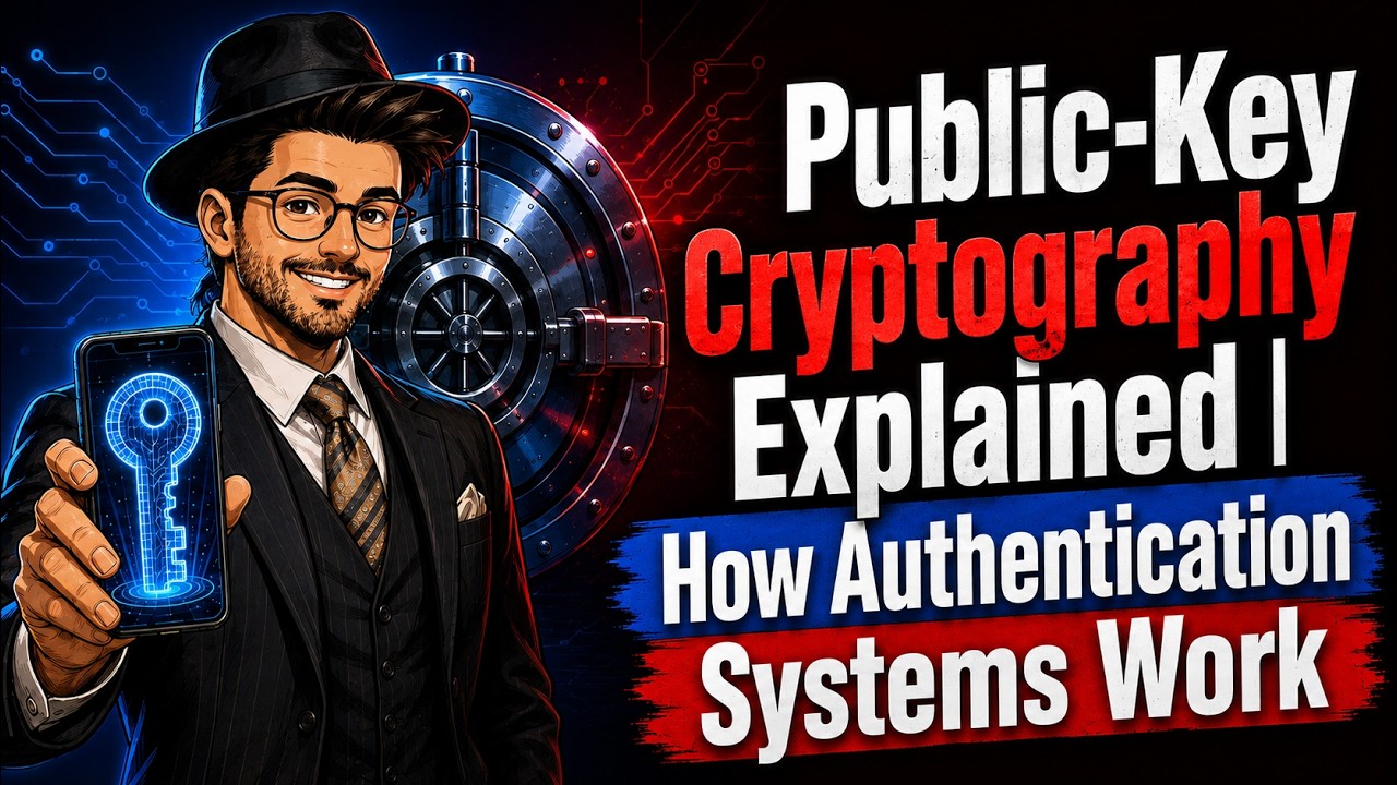 Public-Key Cryptography Explained | How Authentication Systems Work