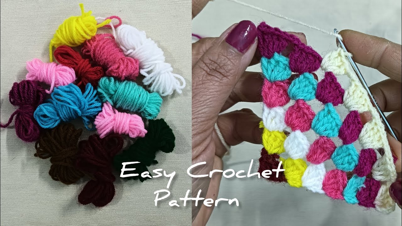 Easy Crochet Pattern 🧶|| For Beginners 