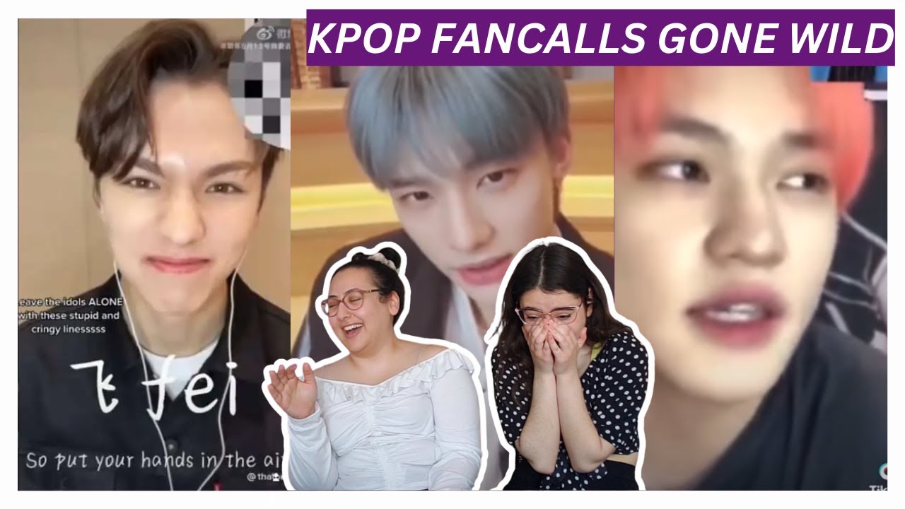 Reacting to the Worst Kpop Fancalls