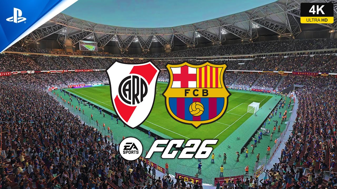 FC 26 - River Plate vs FC Barcelona - gameplay ps5 4K español latino