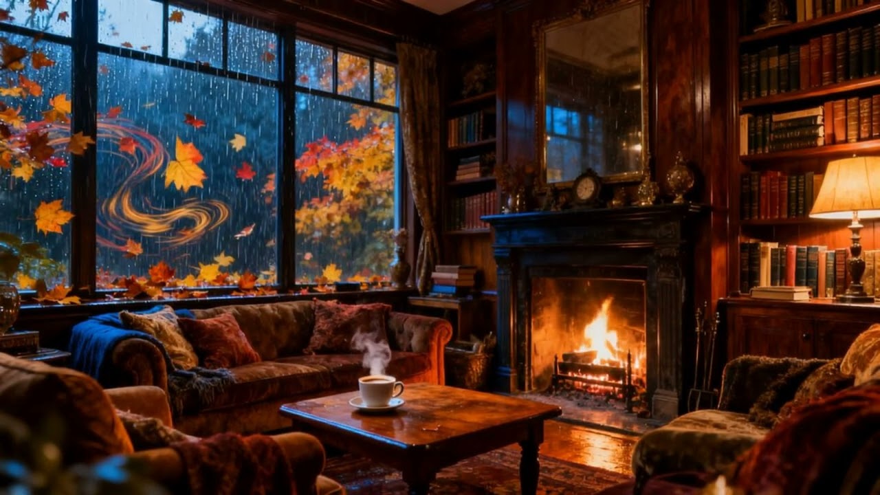 Melancholic Rain Jazz for Study and Work Environment...
