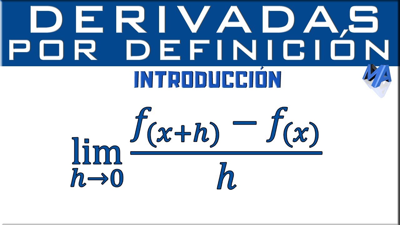 Derivadas usando la definición | Introducción