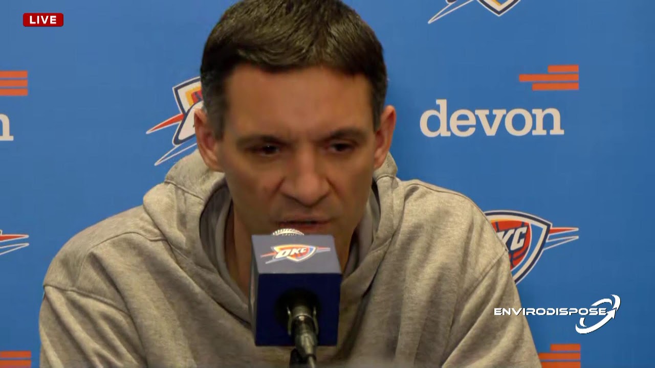 Mark Daigneault pregame press conference | Thunder vs Cavaliers (MLK Day)