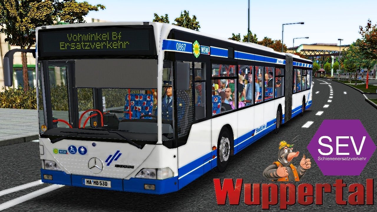 OMSI 2 [60 FPS] - WUPPERTAL SEV Deutsche Bahn - Let's Play Omsi 2 [#666]