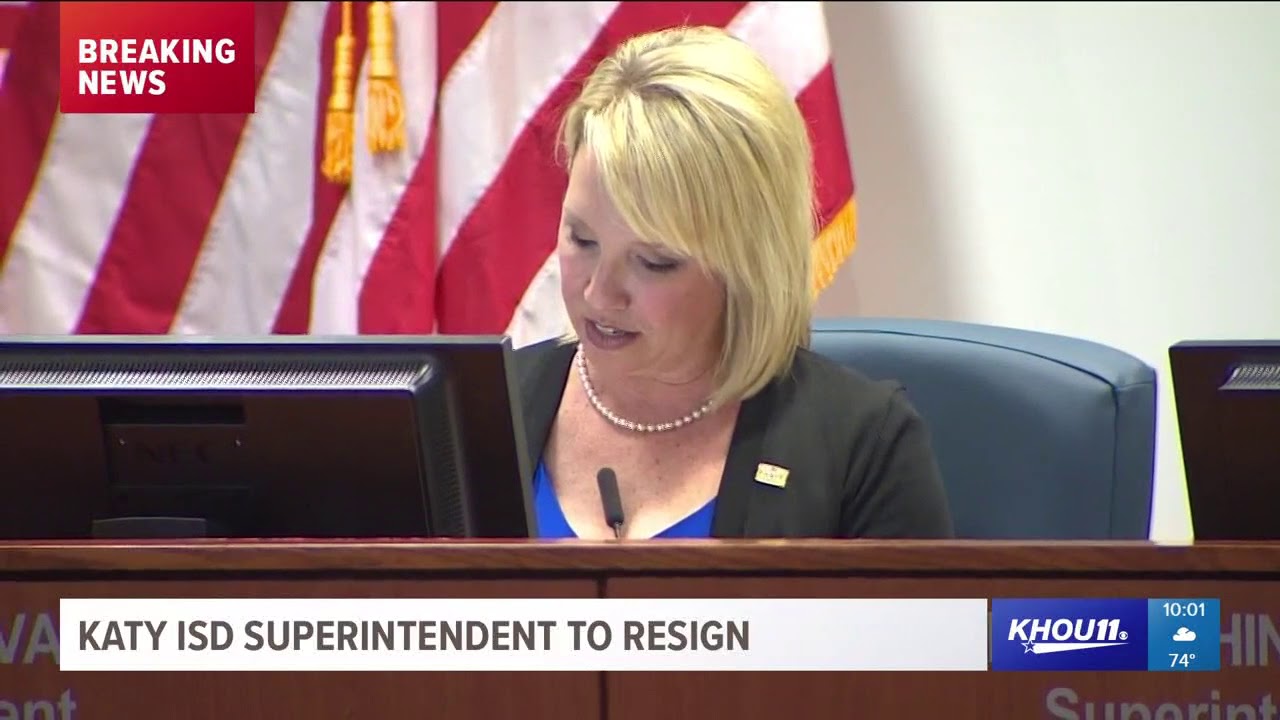 Katy ISD superintendent to resign