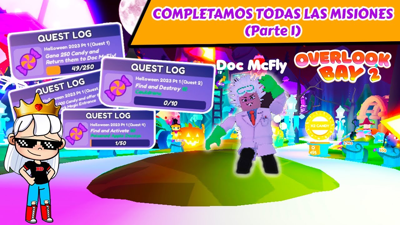 COMPLETAMOS todas las MISIONES de la PARTE 1 del Evento Halloween en OB2