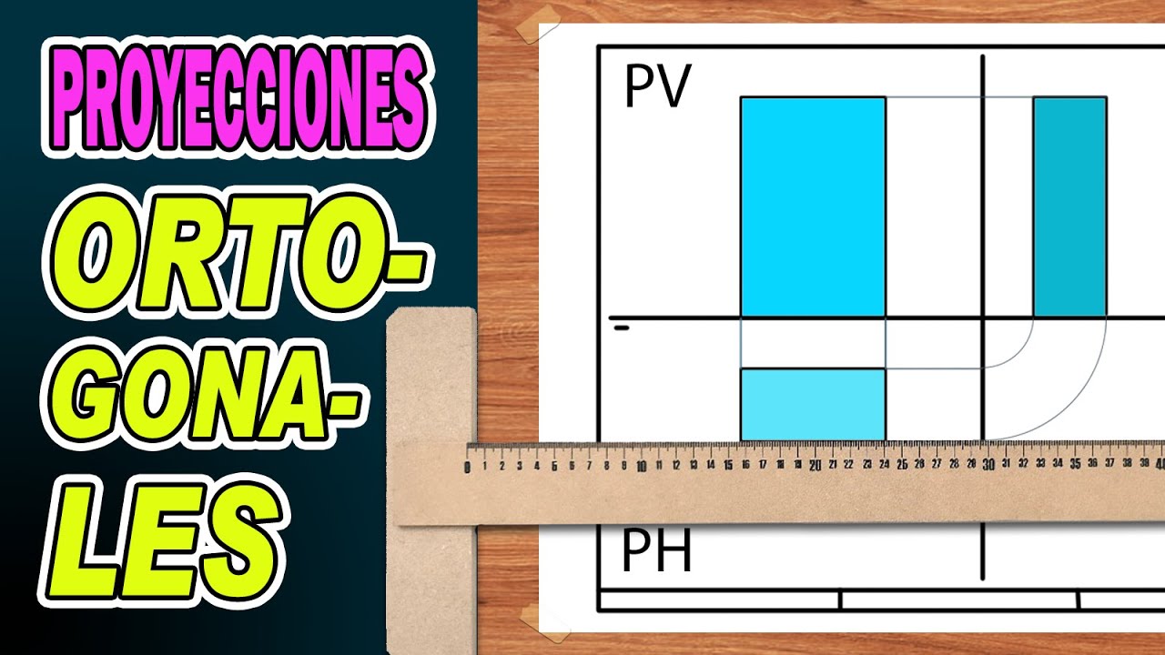 PROYECCIONES ORTOGONALES - EXPLICACIÓN PARA LICEALES