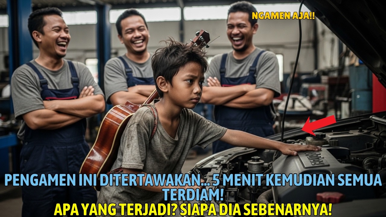 Hanya Minta Sepiring Nasi — Bocah Kelaparan Ini Membuat Satu Bengkel Terdiam!