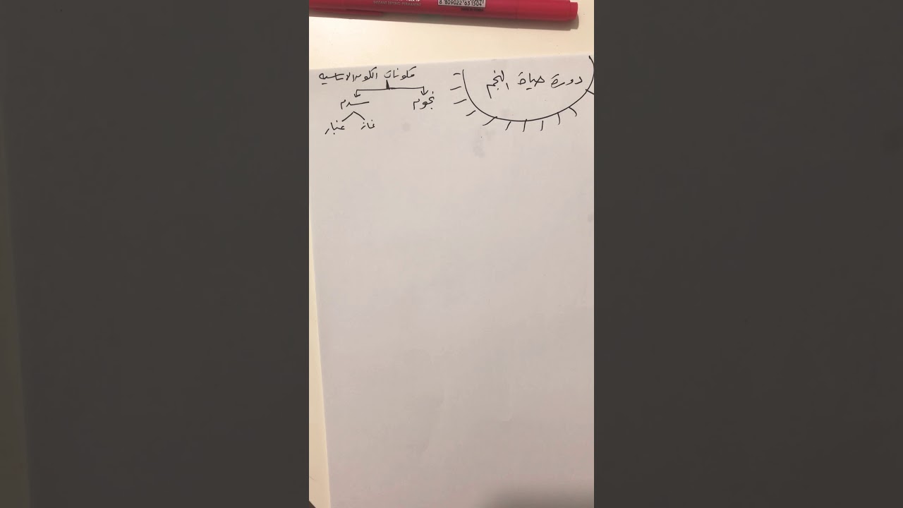 شرح درس دورة حياة النجم جيولوجيا ١١علمي