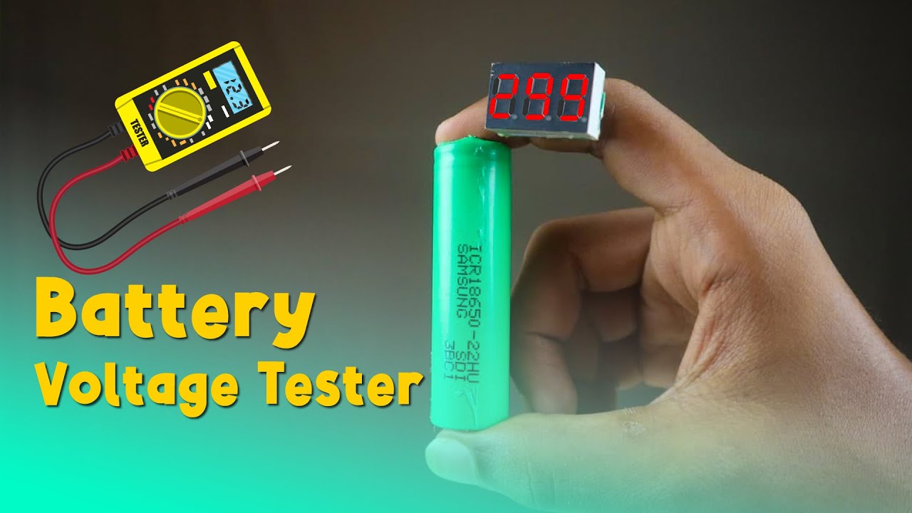 How To Make a Simple Battery Tester | Homemade Battery Voltage Tester & Continuity Tester