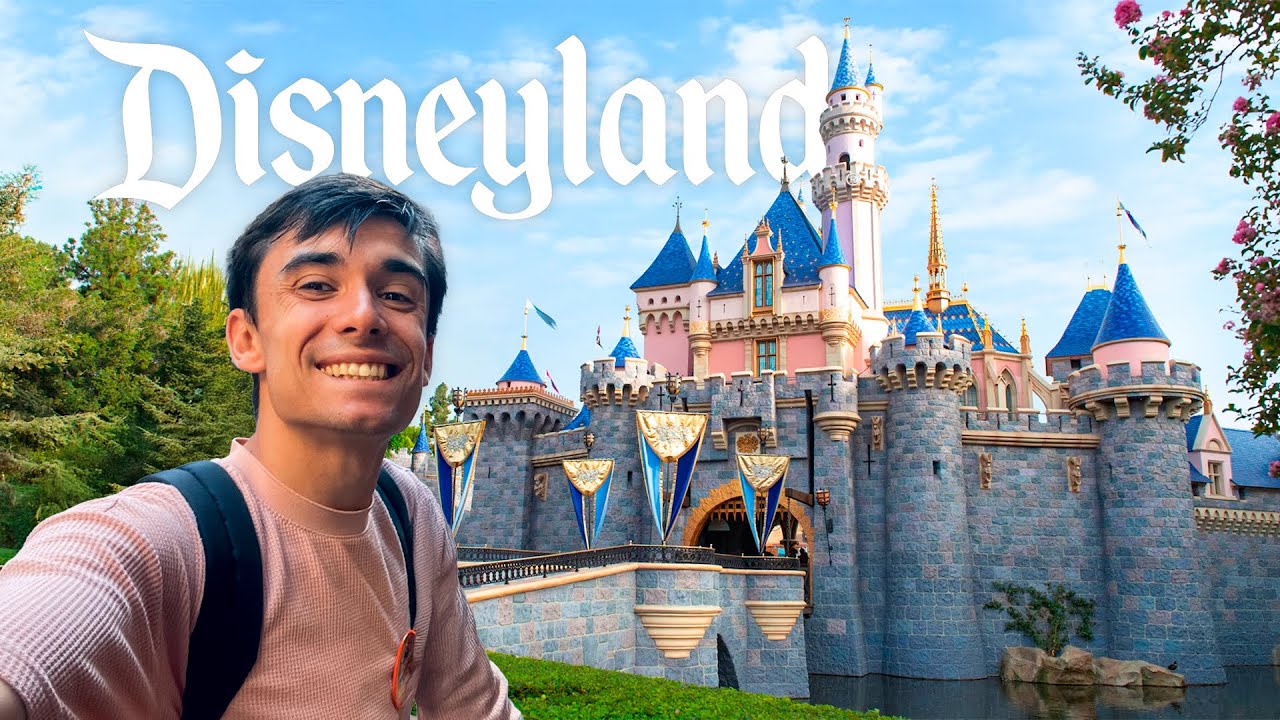 Je visite le tout premier parc DISNEY du MONDE (Californie)